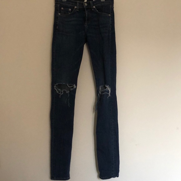rag & bone 9 inch skinny jean - Picture 4 of 5